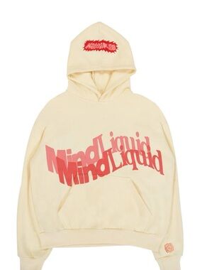 Mind Liquid CREME “TRANSPARENCY” HOODIE